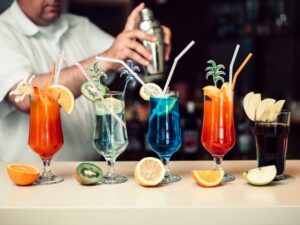 Cocteles barman