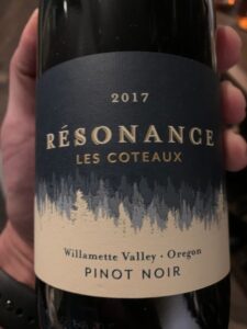 Oregon Wines, nuevo récord y 100 excelentes vinos 5 Résonance Pinot Noir Willamette Valley 2017