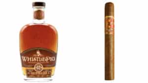 Perfecto bourbon, whisky y coñac con 5 grandes tabacos 5 WHISTLEPIG OLD WORLD RYE + FUENTE FUENTE OPUSX