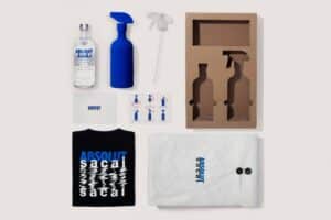 Absolut x Sacai: unidos en 2021 en su afán de sostenibilidad 4 absolut x sacai 4