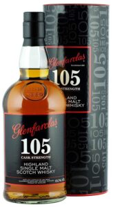 Glenfarclas 105 uno de los whisky cask strenght más famosos de escocia