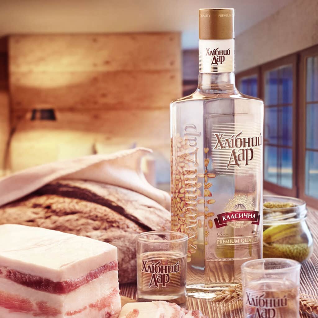 Khlibniy, vodka del agua extraída de las profundidades de Cherkass 6 Khlibniy